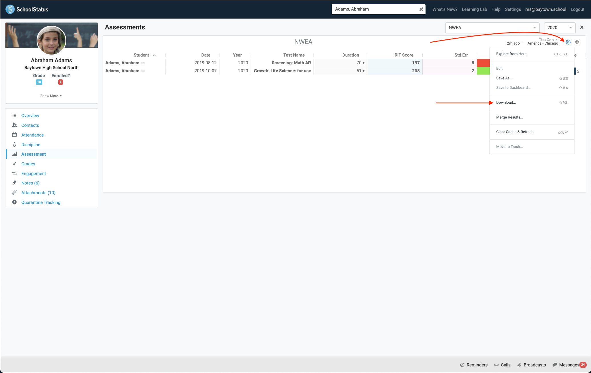 nwea-assessment-data-schoolstatus